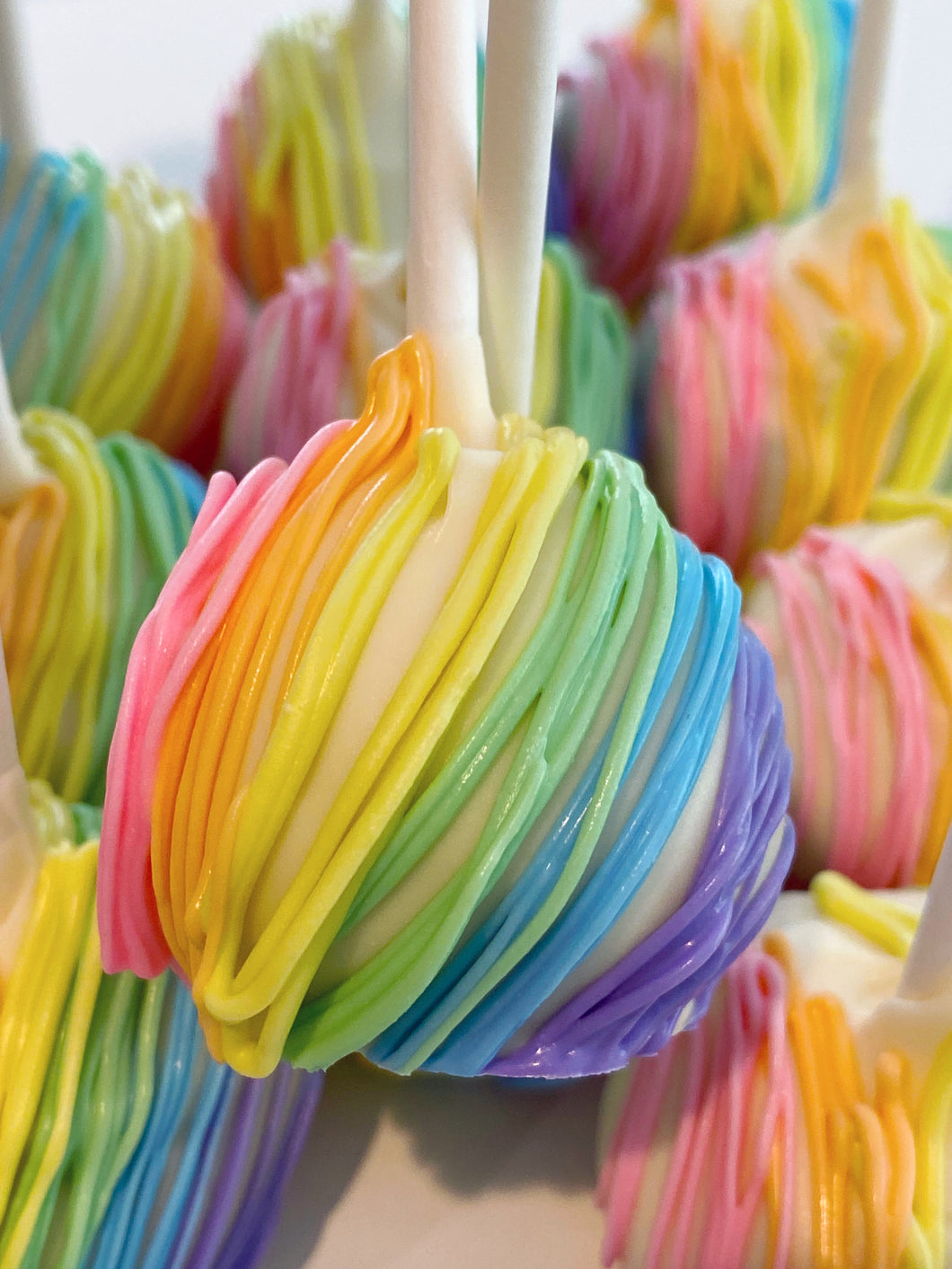 Rainbow Cake Pops