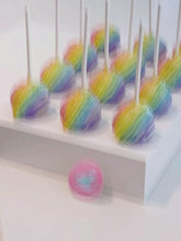 Load and play video in Gallery viewer, Rainbow Cake Pops
