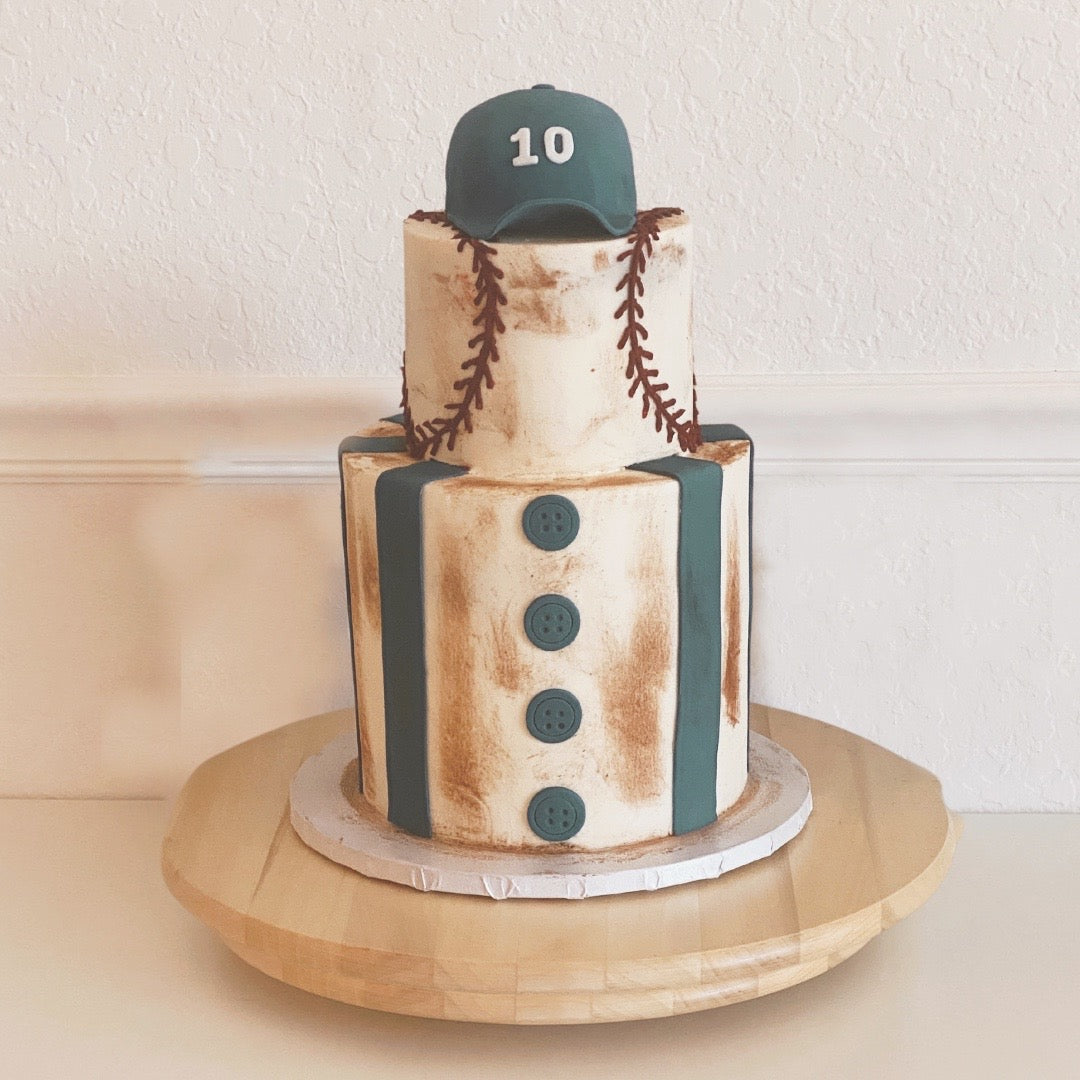 Baseball Theme Cake Topper - Happy Birthday Cake Topper for Birthday /  Baseball / Sports Party Theme Decoration (Black Glitter) - Walmart.com